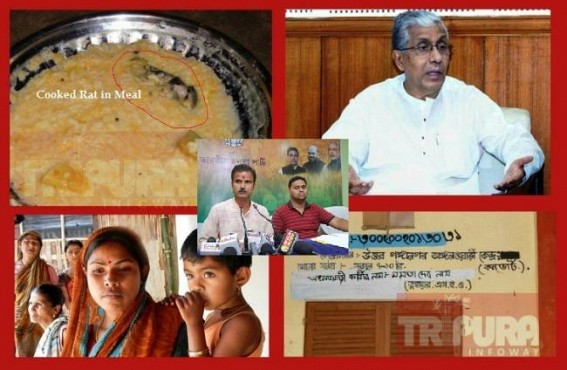 CPI-M Govtâ€™s  Rs. 336 crore Mid-day-meal scam : BJP exposed huge corruptions held under Education Dept in 2015, violation of RTE at the maximum level in Agartala schools